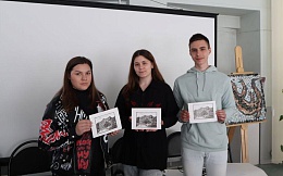 Студенты БГТУ приняли участие в мастер-классе по изготовлению изображений при помощи линогравюры